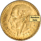 Mexico Gold 2 1/2 Peso .0603 oz - XF/AU - Random Date