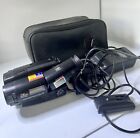 Sony Handycam Video 8 CCD-TR66 With Bag And AC Adapter Tested Working No Battery