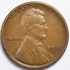 1928-S Very Fine (VF) Lincoln Wheat Penny Cent, San Francisco Mint