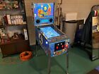Arcade1Up Marvel Digital Pinball modified with Fantastic Four graphics and LEDs