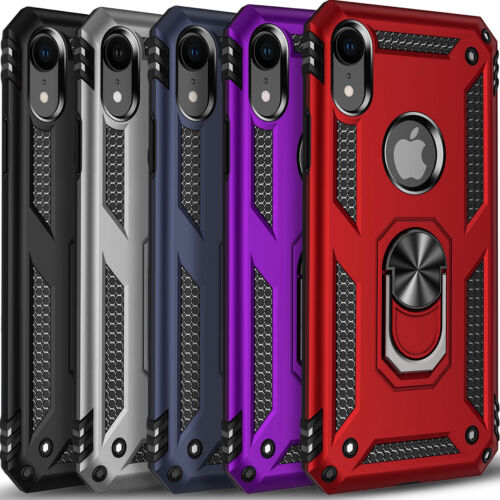 For iPhone XR/XS/XS Max Phone Case Cover Shockproof +Tempered Glass Screen Guard