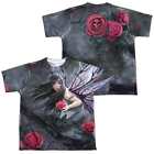 Anne Stokes Rose Fairy - Youth All-Over Print T-Shirt (Ages 8-12)