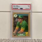 1987 Topps #620 Jose Canseco PSA 7 NM