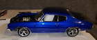 YCID PTC 1/18 1970 CHEVROLET CHEVELLE SS 454 PRO TOURING BLUE A1805525Y 1 OF 199