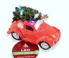 Christmas Beetle Car With LED Lights and Tree Decoration NEW