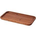 9.84in Wooden Vanity Tray, Bathroom Tray Countertop Organizer Tray for Candle...