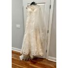 Low’s Bridal Ivory Lace Wedding Gown & Veil