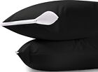 Utopia Bedding  2 Pack Bed Bug Proof Zippered Pillow Encasement  Waterproof