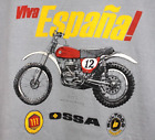 Vintage Style Motocross Bultaco OSSA Montesa  - Size XXL