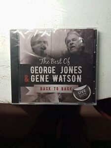 The Best Of George Jones & Gene Watson Cd New (B3)