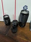 Lot Of 3 Star-D Camera Lenses 70-210mm 135mm 28mm Unknown Condition