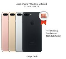 Apple iPhone 7 Plus (Unlocked) All GBs -Silver, Rose, Gold, Black, Red 4G LTE !!