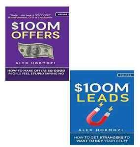 $100M Offers(Vol.1) + $100M Leads(Vol.2): by Alex Hormozi, Paperback