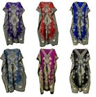 Women Caftan Long Kaftan Dress Tunic Dress Night Gown Hippy Boho Maxi Plus Size