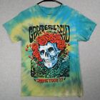Grateful Dead Shirt Mens Small Concert Band Music Tie Dye Tour 77 Skull Hippie