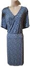 Esmara Short Sleeve Floral Dress XL Midi Wrap Fit&Flare