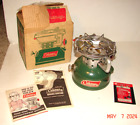 COLEMAN Sportster Model 502-700 SINGLE BURNER Green COOKING STOVE W/ BOX Unused!