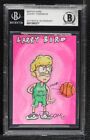 Larry Bird Original Art Sketch Card Boston Celtics Converse 1/1 BAS