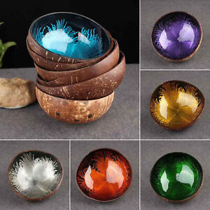 Coconut Bowl Odorless Surface Polished Candy Container Coconut Shell