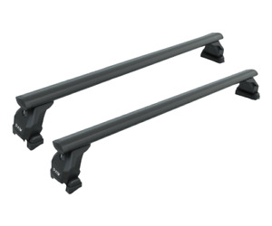 For Toyota Tacoma 2016-Up Bed Rack Cross Bar Roof Rack Metal Bracket Alu Black