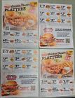 HARDEE'S COUPONS 4 FULL SHEETS 60 COUPONS TOTAL EXPIRES MAY 31, 2024