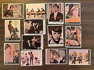 Vintage Monkees Trading Cards - Raybert Prod. 1966-1967 - 13 Card Lot