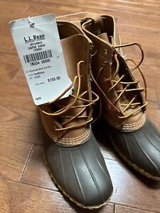 ll bean boots Men’s size 8 M Tan/Brown Brand New With Tags