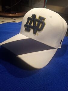 Under Armour Notre Dame Baseball Hat From The  Bookstore Worn  To 1 Game L/XL