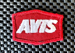 AVIS CAR RENTAL EMBROIDERED SEW ON ONLY PATCH AUTOMOBILE RENTAL 2 1/2