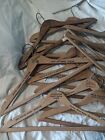 2 - Vintage USA Wood Clothing Hangers Ads Dry Cleaners Hotels Motels 2 - RANDOM