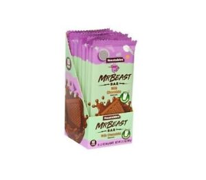 (10) Mr Beast Feastables™ Milk Chocolate  Bar - 2.1 oz. Full Size