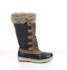 Aleader Womens Black Snow Boots Size 8 (7519953)