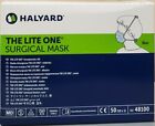 *50-Pieces* Halyard The Lite One Surgical Face Mask Blue 48100