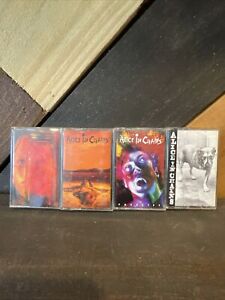 New ListingAlice In Chains 4 Cassette Lot Facelift Dirt Jar of Flies & Self Titled Album