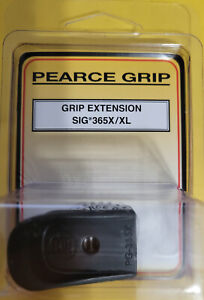 Pearce Grip Sig Sauer P365X and P365XL 9mm Grip Extension Extra 1/2