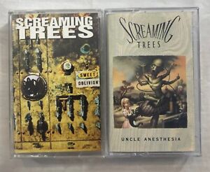 Cassette Screaming Trees Lot of 2 Grunge Alternative Sub Pop Uncle Sweet