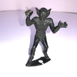 Werewolf Black Monster Figure Vintage 1960s MPC Fritos Mini-Monsters Premium