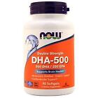 Now Double Strength DHA-500  90 sgels
