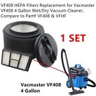 1SET VF408 HEPA Filter Foam filter for Vacmaster VF408 4 Gallon Wet/Dry Vac VFHF