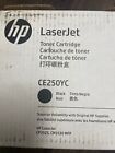 New Genuine HP LaserJet 504A CE250YC Black Print Cartridge Open Box SealedInside