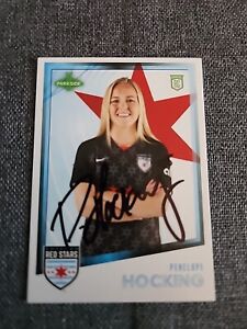 New ListingPenelope Hocking 2023 Parkside NWSL #5 Autograph Chicago Red Stars