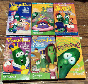 VHS VEGGIETALES SILLY SING ALONG 2 ESTHER KING GEORGE AND THE DUCKY MADAME