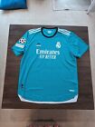 Brand New: 2021/2022 Real Madrid Authentic Third Jersey / Benzema #9 / Size XL