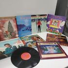 Collection of 9 Vintage Variety Holiday Christmas Greats Music Vinyl Records