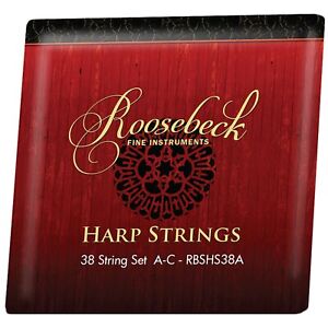 Mid-East RBSHS38A Roosebeck Harp 38-String Set A - C