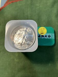 2020  AMERICAN SILVER EAGLE  From Mint Tube Unc In Air Tight Capsule 1 Oz