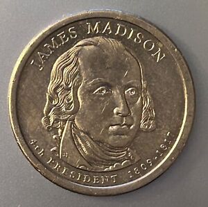 James Madison - United States One Dollar Coin 1809 - 1817 -  [VERY RARE]