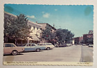 Vintage Main Street Sag Harbor Long Island New York Postcard Old Cars Market