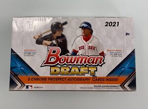 2021 Bowman Draft Baseball Hobby Jumbo Box Sealed Rodriguez Witt AUTO Year