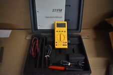 Fluke 27 Multimeter with Accesories